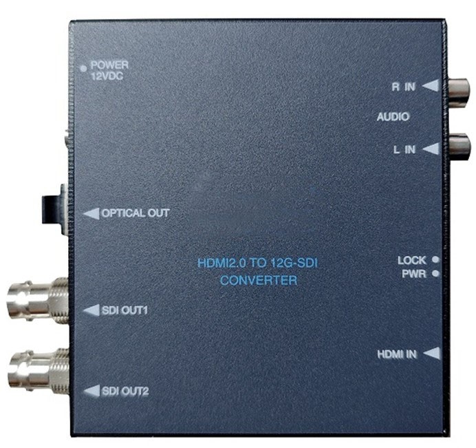 HDMI 2.0 to 12G-SDI converter